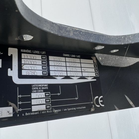 Carrello retrattile Linde R16HD (115): foto 8