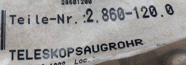 Kärcher Telescopic Suction Tube - Ricambi per Macchina per la pulizia: foto 3 Kärcher Telescopic Suction Tube - Ricambi per Macchina per la pulizia: foto 3