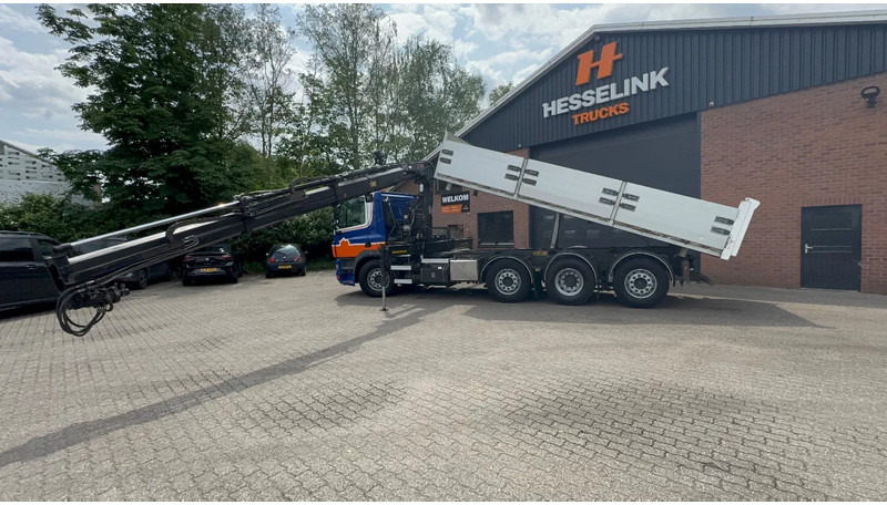 DAF CF 85.360 8X2 3 Zijdige kipper HIAB 16 t/m kraan AHK Top condition - Autocarro ribaltabile, Camion con gru: foto 3 DAF CF 85.360 8X2 3 Zijdige kipper HIAB 16 t/m kraan AHK Top condition - Autocarro ribaltabile, Camion con gru: foto 3