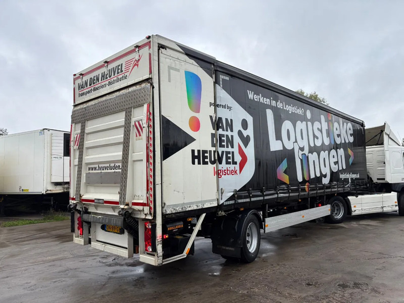 Groenewegen 11M City-trailer Stuuras Dhollandia Laadklep 2000KG APK/TUV 08-04-2026 - Semirimorchio centinato: foto 3 Groenewegen 11M City-trailer Stuuras Dhollandia Laadklep 2000KG APK/TUV 08-04-2026 - Semirimorchio centinato: foto 3