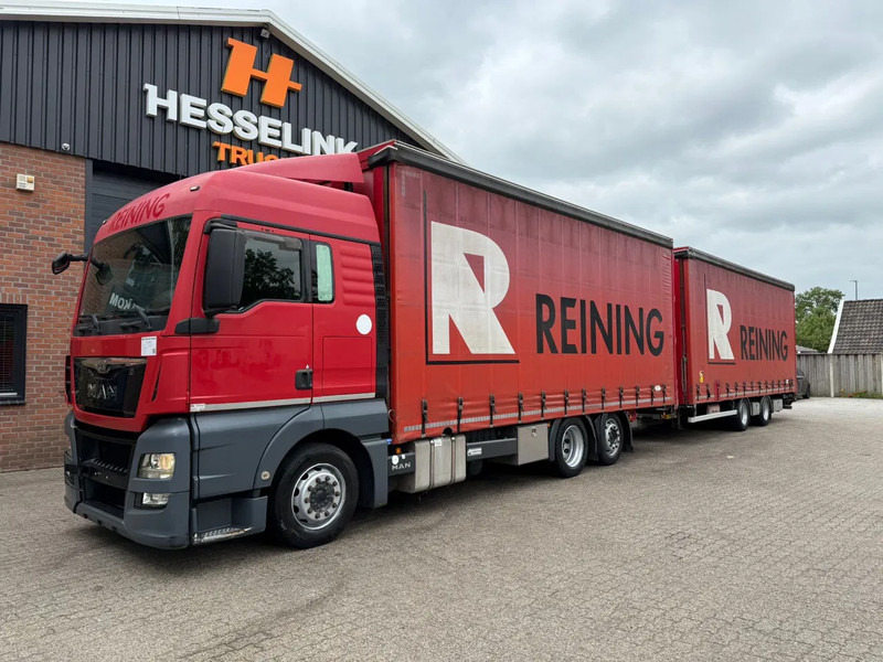 MAN TGX 26.400 2X! 6X2 JUMBO Kombi 120m3 Complete 2015, Galvanized - Autocarro furgonato: foto 1 MAN TGX 26.400 2X! 6X2 JUMBO Kombi 120m3 Complete 2015, Galvanized - Autocarro furgonato: foto 1