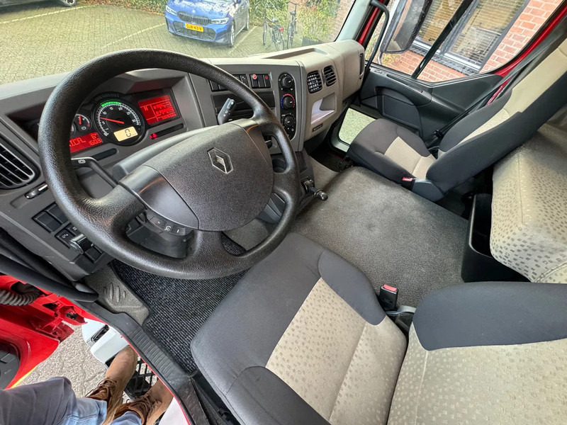 Foto d'interni 1: Autocarro telaio Renault Midlum 180 DXI Laadkep Airco Zijdeur 123.910KM!! Slaapcabine