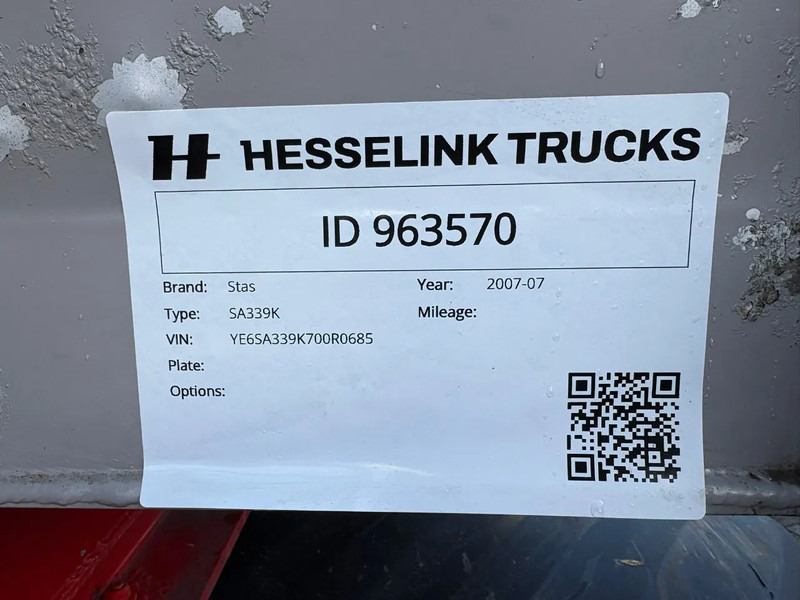 Semirimorchio ribaltabile Stas SA339K 65m3 vol alu kipper BPW Schijfremmen: foto 7