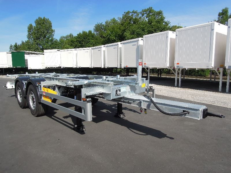H&W BDF-System, Standard mit Liftachse, Neufahrzueg ohne Zulassung. - Rimorchio portacontainer/ Caisse interchangeable: foto 1 H&W BDF-System, Standard mit Liftachse, Neufahrzueg ohne Zulassung. - Rimorchio portacontainer/ Caisse interchangeable: foto 1