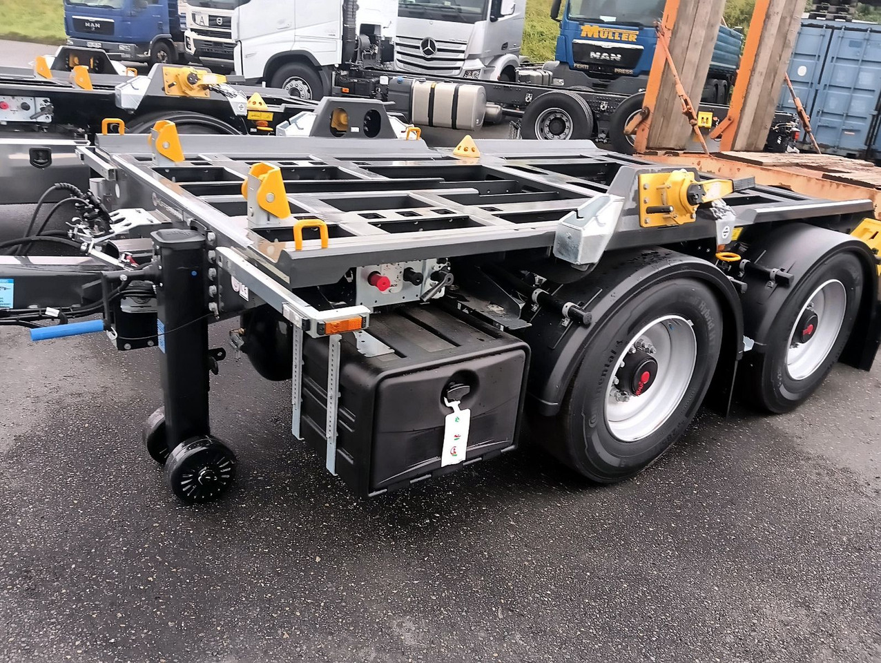 Hüffermann 2-A-MINI-CARRIER SAFETYFIX VERZINKT NEU TOP-PREI - Rimorchio scarrabile/ Multibenna: foto 3 Hüffermann 2-A-MINI-CARRIER SAFETYFIX VERZINKT NEU TOP-PREI - Rimorchio scarrabile/ Multibenna: foto 3