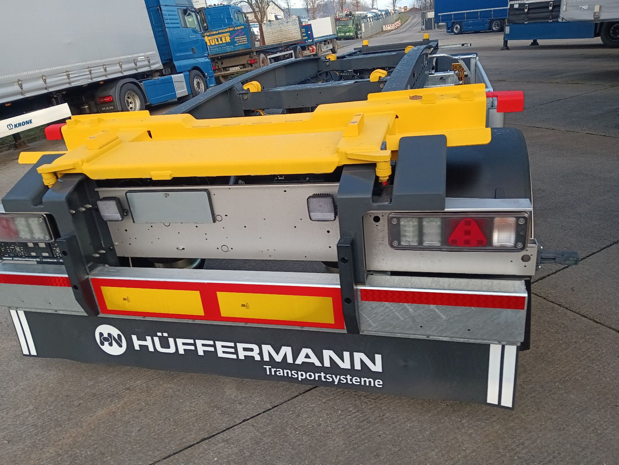 Hüffermann HSA1870 SAF VERZINKT Schlitten 5m-7m 3158kg NEU - Rimorchio scarrabile/ Multibenna: foto 4 Hüffermann HSA1870 SAF VERZINKT Schlitten 5m-7m 3158kg NEU - Rimorchio scarrabile/ Multibenna: foto 4