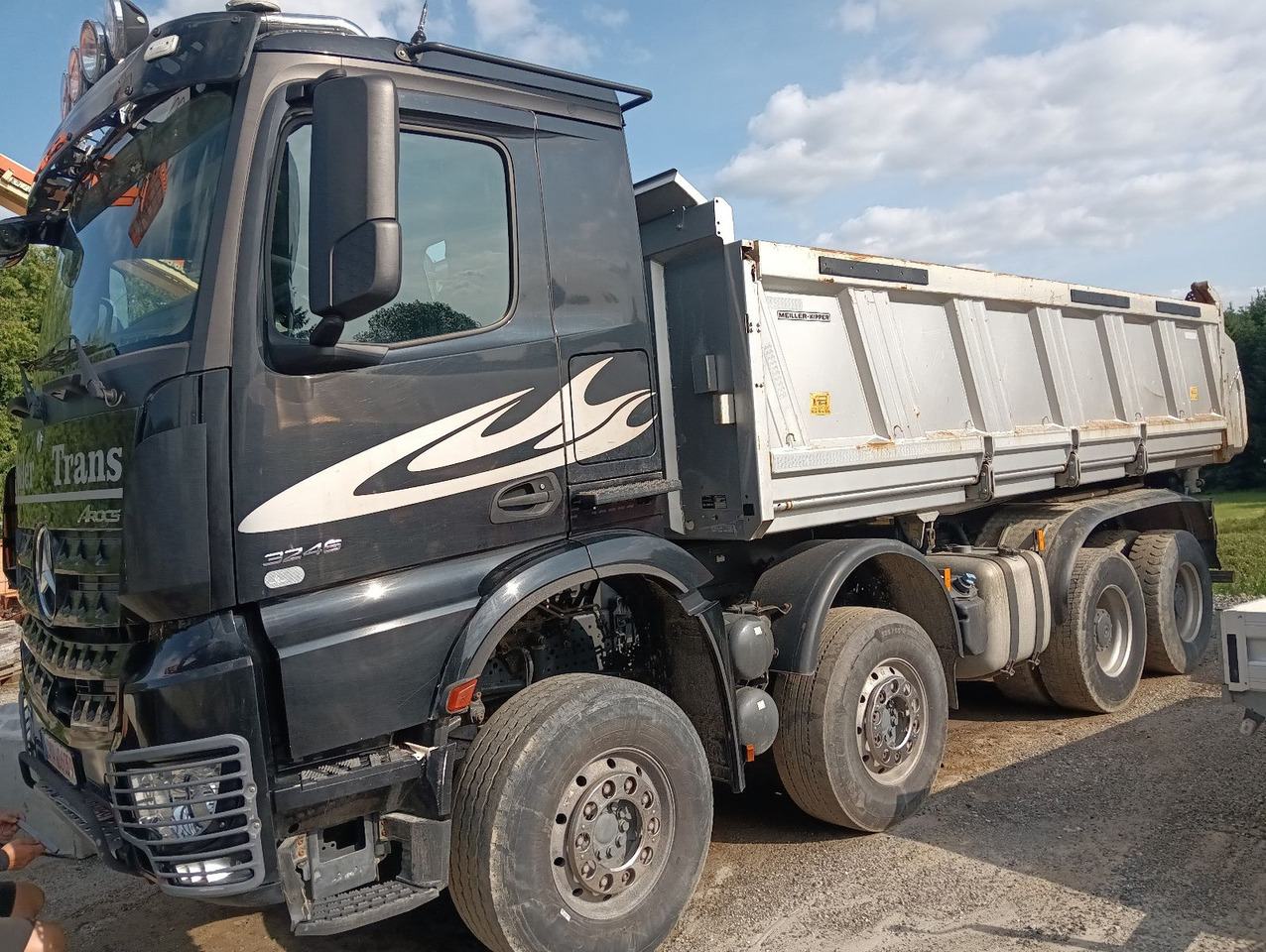 Mercedes-Benz AROCS 3246 8x4 MEILLER 3-Seiten Bordmatic SCHALT - Autocarro ribaltabile: foto 5 Mercedes-Benz AROCS 3246 8x4 MEILLER 3-Seiten Bordmatic SCHALT - Autocarro ribaltabile: foto 5