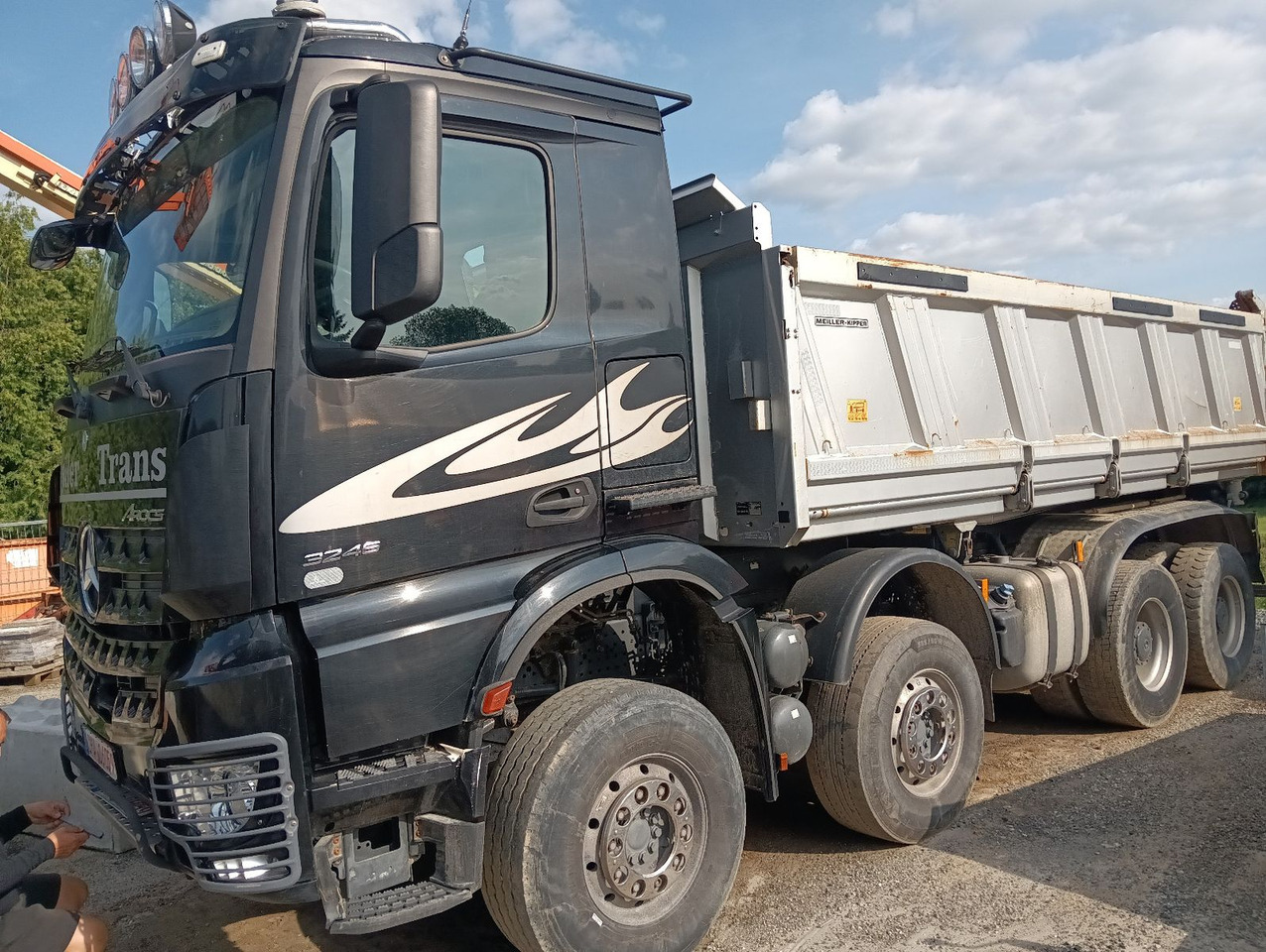 Mercedes-Benz AROCS 3246 8x4 MEILLER 3-Seiten Bordmatic SCHALT - Autocarro ribaltabile: foto 1 Mercedes-Benz AROCS 3246 8x4 MEILLER 3-Seiten Bordmatic SCHALT - Autocarro ribaltabile: foto 1