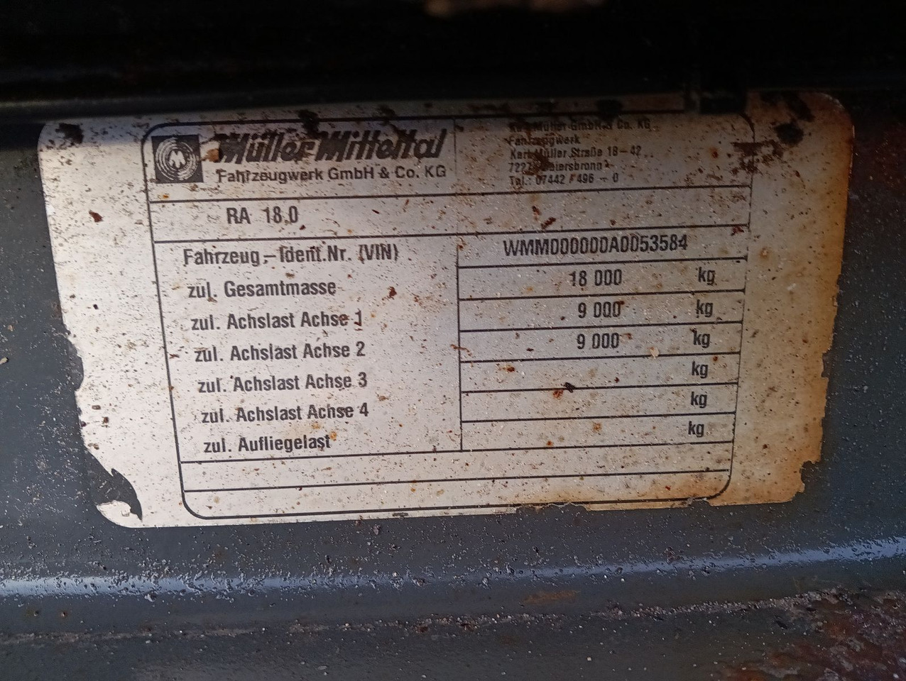 Müller-Mitteltal RA18 Abrollanhänger 7m BPW Trommel TÜV 5/2025 Müller-Mitteltal RA18 Abrollanhänger 7m BPW Trommel TÜV 5/2025 - Rimorchio scarrabile/ Multibenna: foto 3 Müller-Mitteltal RA18 Abrollanhänger 7m BPW Trommel TÜV 5/2025 Müller-Mitteltal RA18 Abrollanhänger 7m BPW Trommel TÜV 5/2025 - Rimorchio scarrabile/ Multibenna: foto 3
