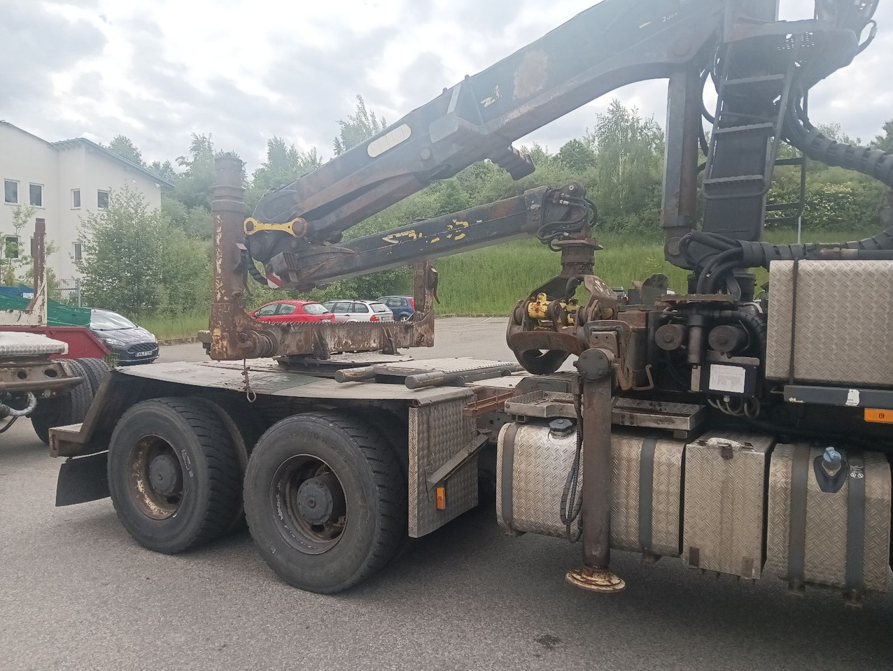 Palfinger EPSILON E250L82 Langholzkran+GLOGGER Aufbau+Anhä - Camion trasporto legname, Camion con gru: foto 2 Palfinger EPSILON E250L82 Langholzkran+GLOGGER Aufbau+Anhä - Camion trasporto legname, Camion con gru: foto 2