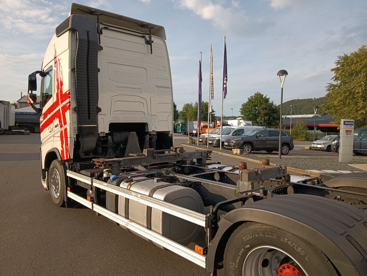 Autocarro portacontainer/ Caisse interchangeable Volvo FH 460 Globe "VIN-LB"MultiBDF I-PARC LENKACHSE: foto 19