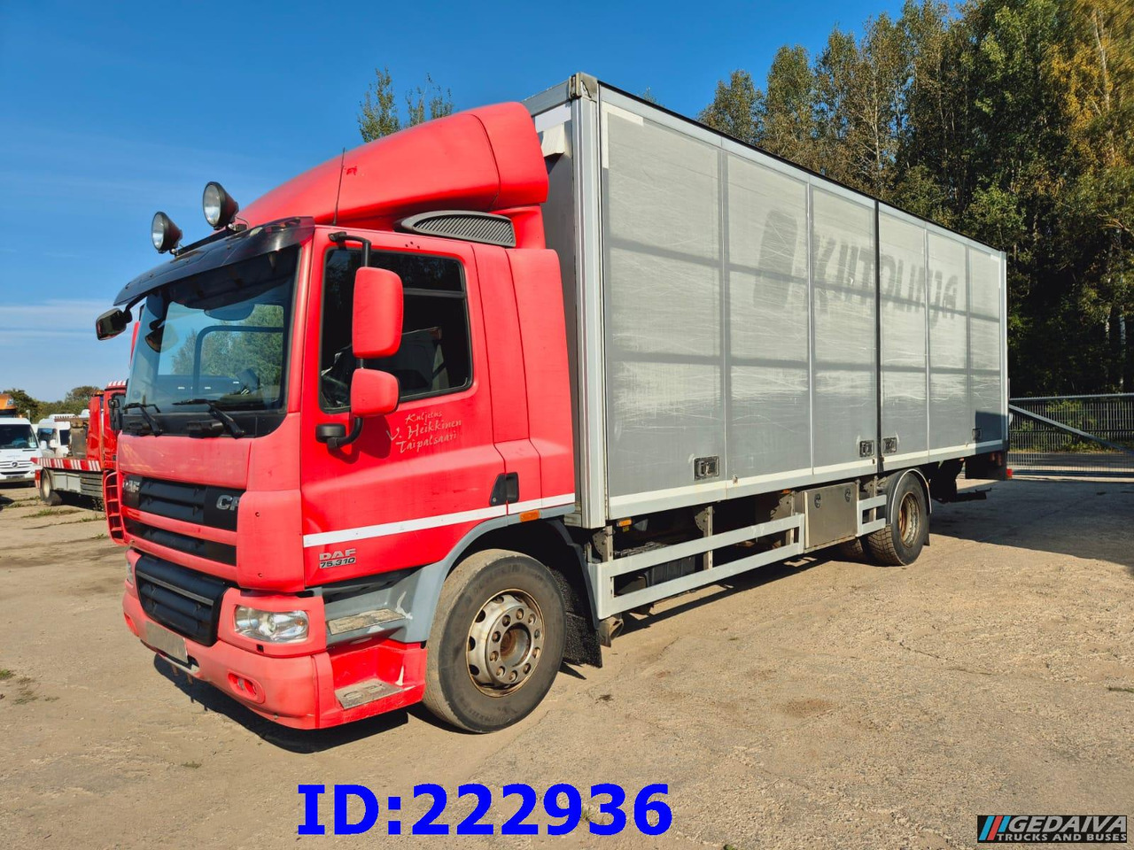 DAF CF 75.310 - Euro5 - Autocarro furgonato: foto 1 DAF CF 75.310 - Euro5 - Autocarro furgonato: foto 1