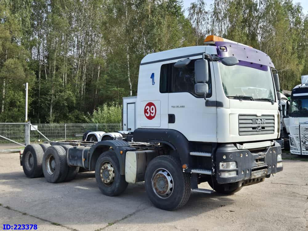 MAN TGA 35.480 8X4 - Full steel - Manual - Autocarro telaio: foto 4 MAN TGA 35.480 8X4 - Full steel - Manual - Autocarro telaio: foto 4