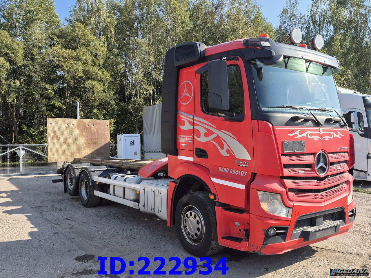 MERCEDES-BENZ Actros 2545  6x2 Euro5 - Autocarro telaio: foto 4 MERCEDES-BENZ Actros 2545  6x2 Euro5 - Autocarro telaio: foto 4