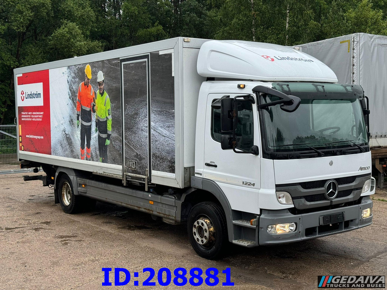 MERCEDES-BENZ Atego 1224 - Autocarro furgonato: foto 4 MERCEDES-BENZ Atego 1224 - Autocarro furgonato: foto 4