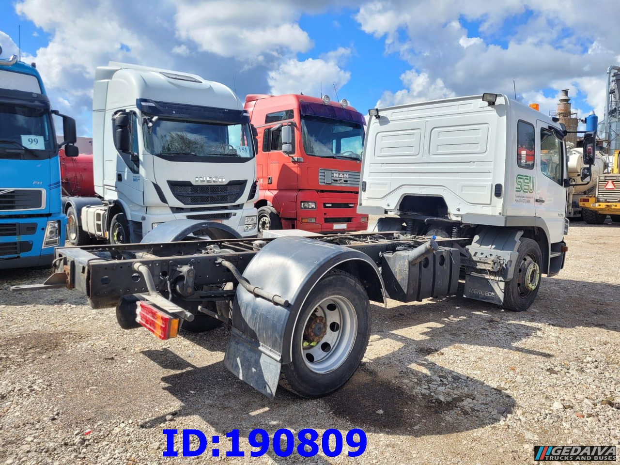 MERCEDES-BENZ Atego 1425 - Autocarro telaio: foto 5 MERCEDES-BENZ Atego 1425 - Autocarro telaio: foto 5