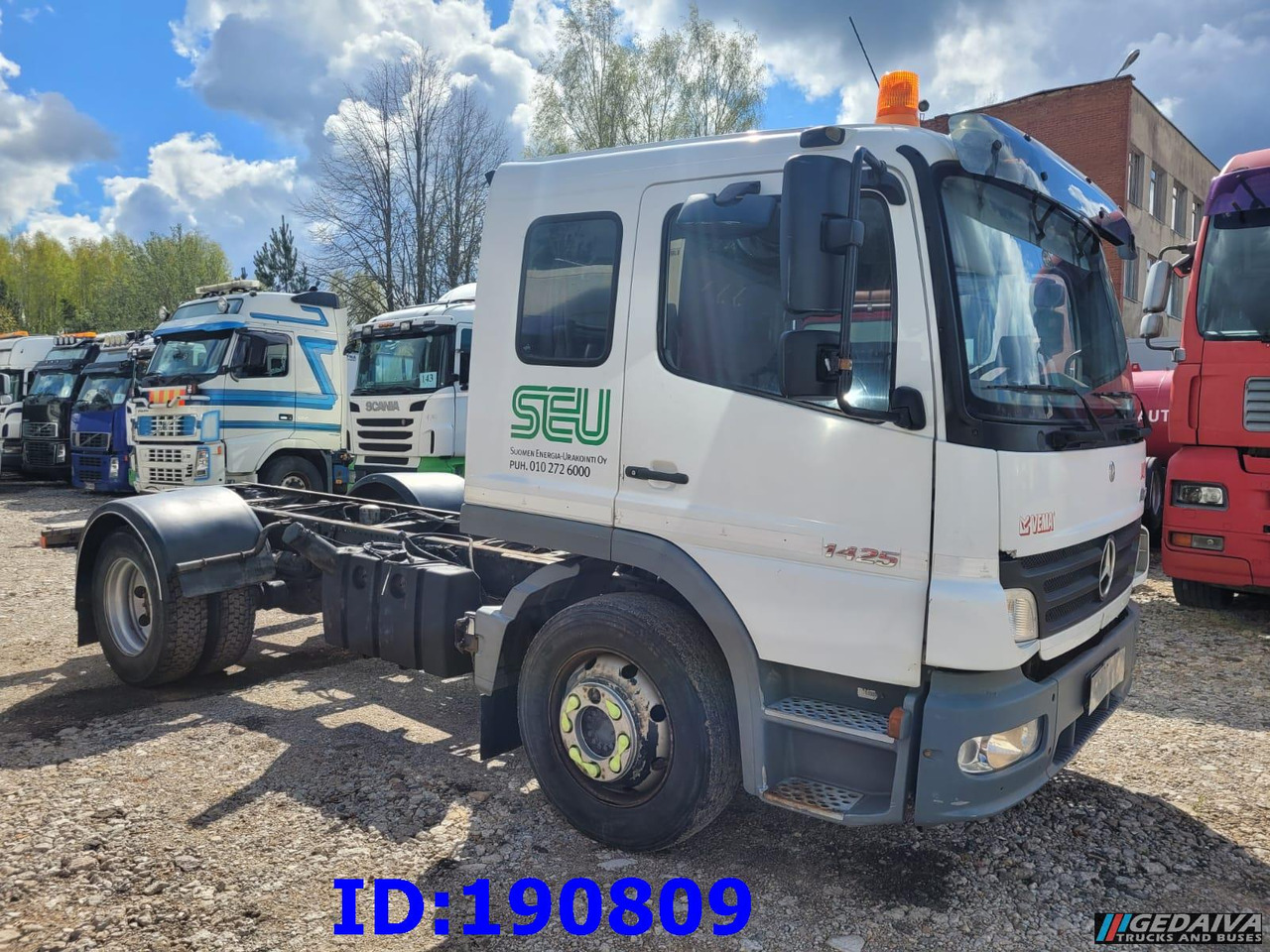 MERCEDES-BENZ Atego 1425 - Autocarro telaio: foto 4 MERCEDES-BENZ Atego 1425 - Autocarro telaio: foto 4