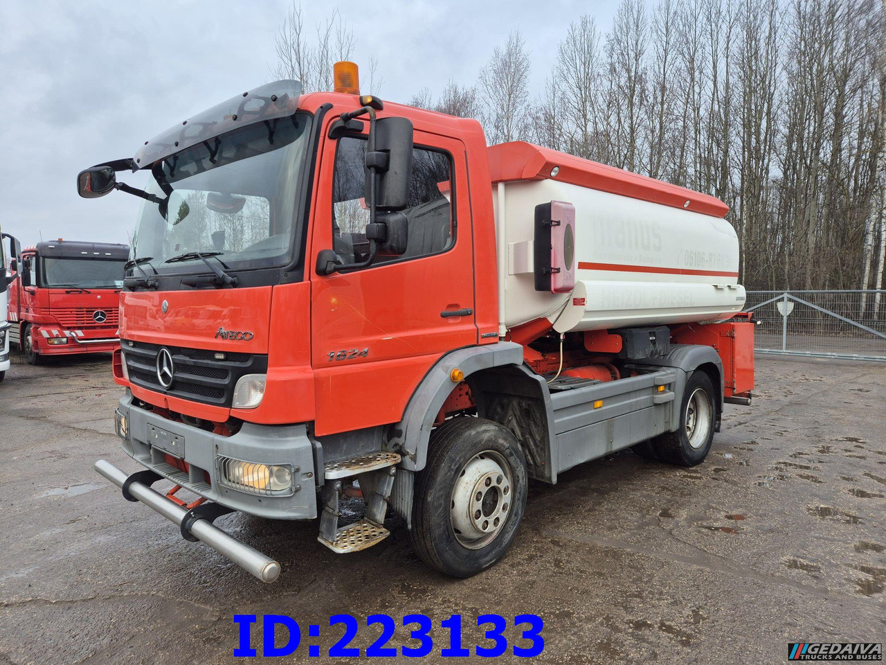 MERCEDES-BENZ Atego 1624 - 4X4 - Water tank - Euro5 - Camion cisterna: foto 1 MERCEDES-BENZ Atego 1624 - 4X4 - Water tank - Euro5 - Camion cisterna: foto 1