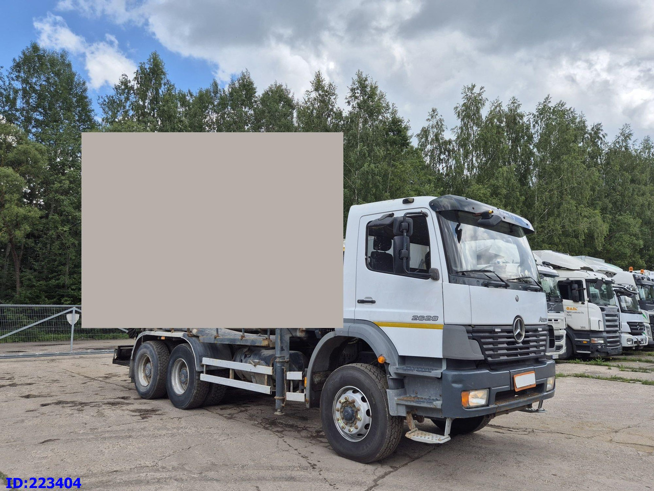 MERCEDES-BENZ Atego 2628 6x4 Full steel - Autocarro telaio: foto 4 MERCEDES-BENZ Atego 2628 6x4 Full steel - Autocarro telaio: foto 4