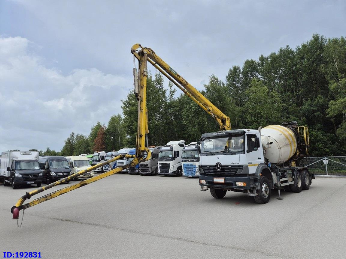 Pompa autocarrata MERCEDES-BENZ Atego 2628 6x4 Schwing 17m 9m3: foto 12