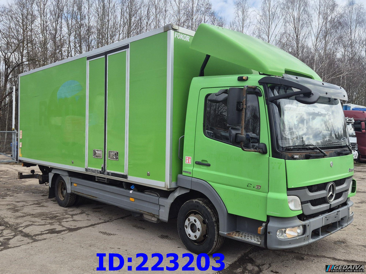 MERCEDES-BENZ Atego 818 4x2 Euro5 Manual - Autocarro furgonato: foto 4 MERCEDES-BENZ Atego 818 4x2 Euro5 Manual - Autocarro furgonato: foto 4