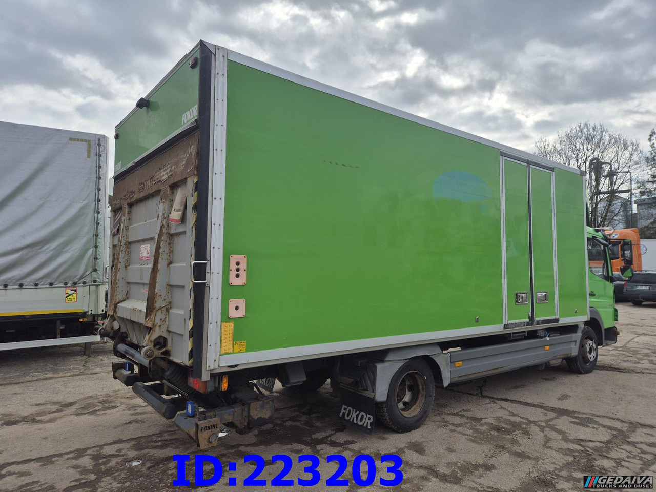 MERCEDES-BENZ Atego 818 4x2 Euro5 Manual - Autocarro furgonato: foto 5 MERCEDES-BENZ Atego 818 4x2 Euro5 Manual - Autocarro furgonato: foto 5