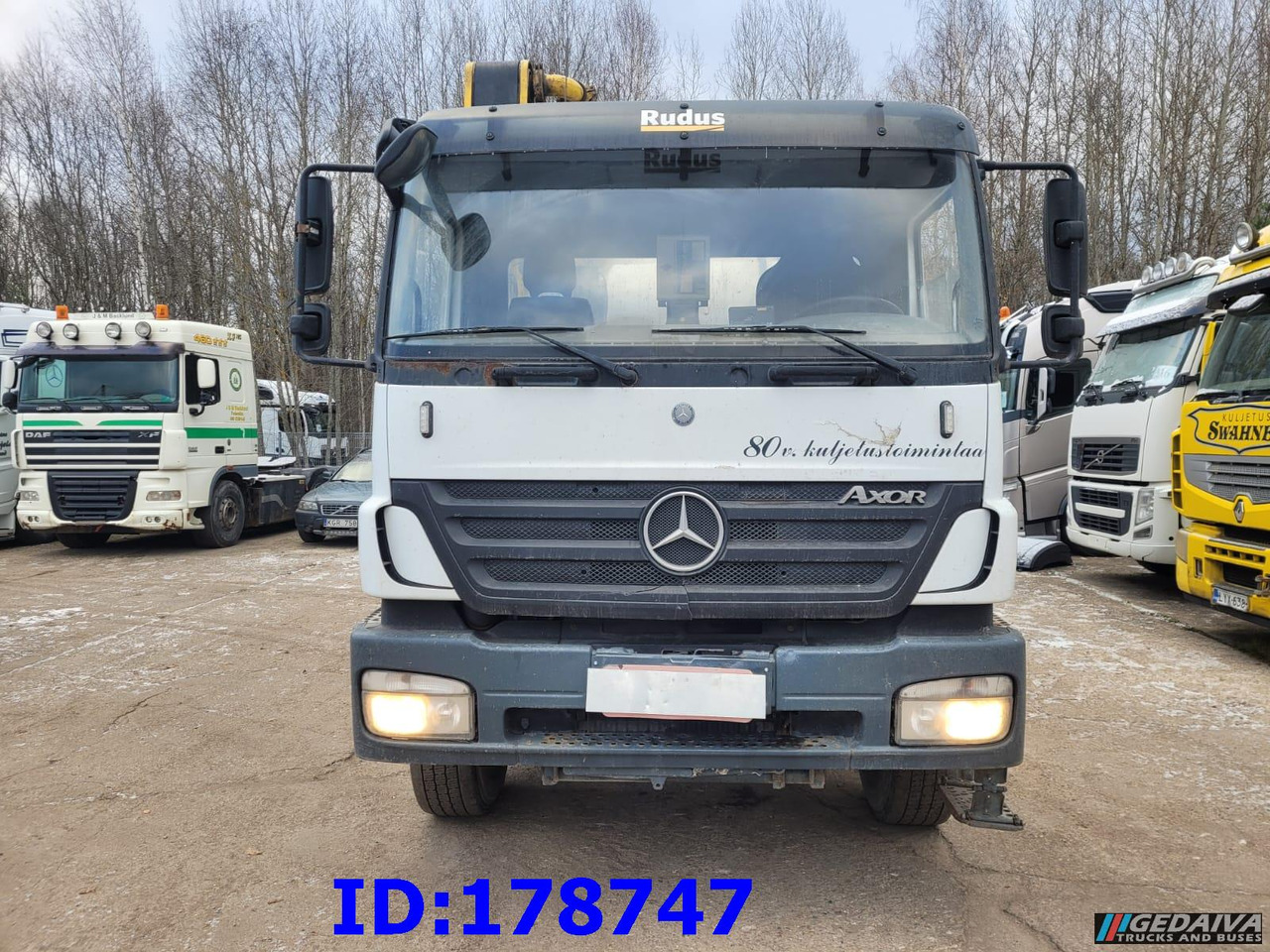 MERCEDES-BENZ Axor 2633 6x4 Schwing 750 - Pompa autocarrata: foto 2 MERCEDES-BENZ Axor 2633 6x4 Schwing 750 - Pompa autocarrata: foto 2