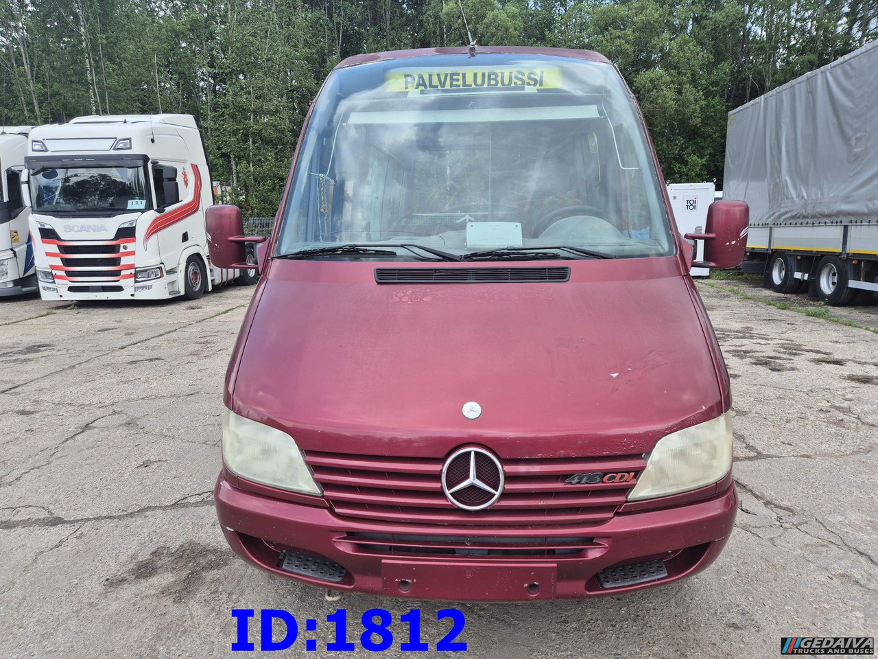 MERCEDES-BENZ Sprinter 413 - 17 Place - Minibus, Pulmino: foto 2 MERCEDES-BENZ Sprinter 413 - 17 Place - Minibus, Pulmino: foto 2