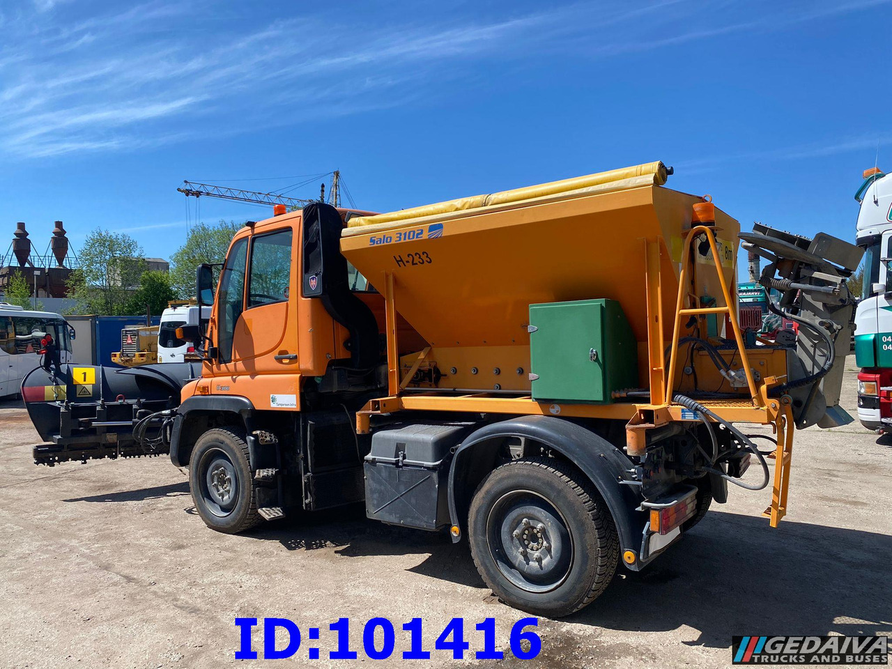 MERCEDES-BENZ Unimog U300 4X4 - Mezzo spazzaneve: foto 4 MERCEDES-BENZ Unimog U300 4X4 - Mezzo spazzaneve: foto 4