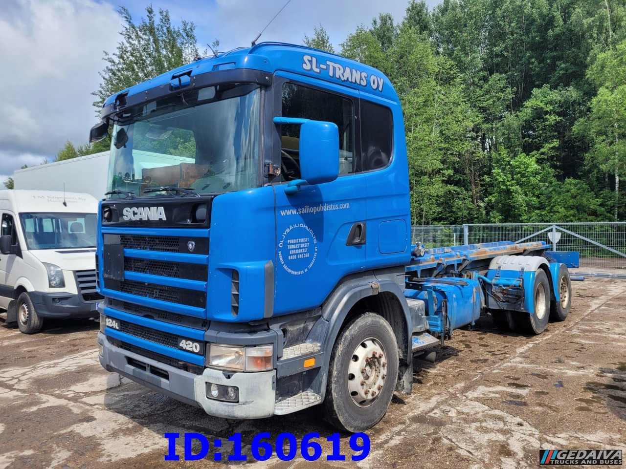 SCANIA 124 420 6x2 Manual Retarder - Autocarro telaio: foto 1 SCANIA 124 420 6x2 Manual Retarder - Autocarro telaio: foto 1