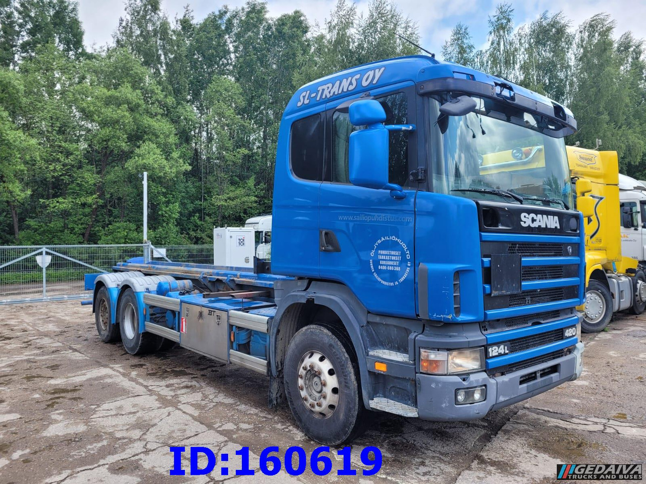 SCANIA 124 420 6x2 Manual Retarder - Autocarro telaio: foto 4 SCANIA 124 420 6x2 Manual Retarder - Autocarro telaio: foto 4