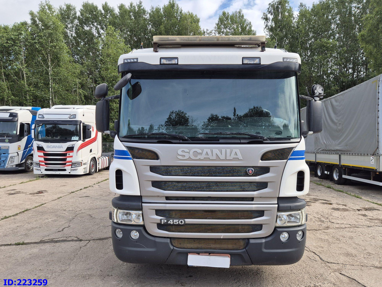 SCANIA P450 6x2 Steering axle Euro6 + PM 13.5SP - Autocarro con pianale/ Cassone fisso: foto 2 SCANIA P450 6x2 Steering axle Euro6 + PM 13.5SP - Autocarro con pianale/ Cassone fisso: foto 2