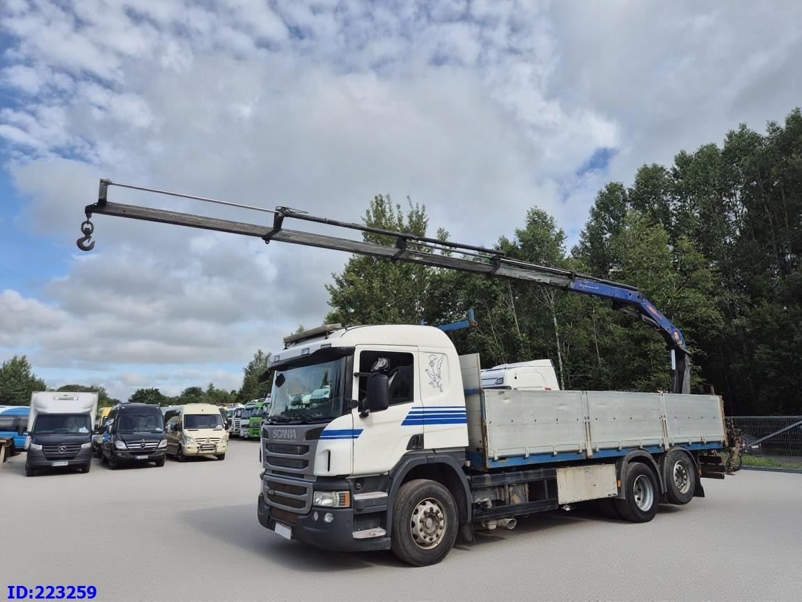 SCANIA P450 6x2 Steering axle Euro6 + PM 13.5SP - Autocarro con pianale/ Cassone fisso: foto 2 SCANIA P450 6x2 Steering axle Euro6 + PM 13.5SP - Autocarro con pianale/ Cassone fisso: foto 2