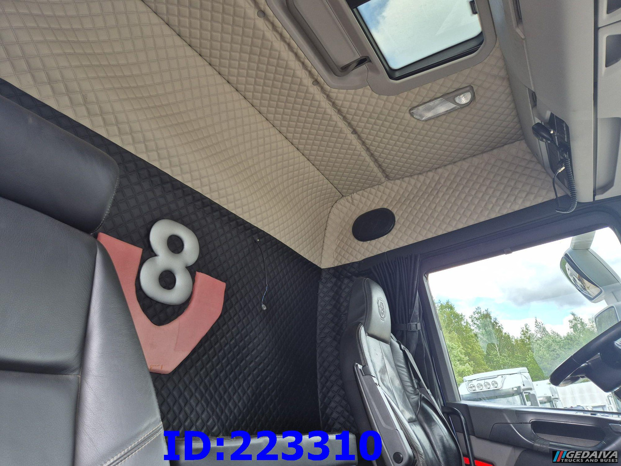 Autocarro telaio SCANIA R650 V8 8x4 BIG AXLES: foto 24