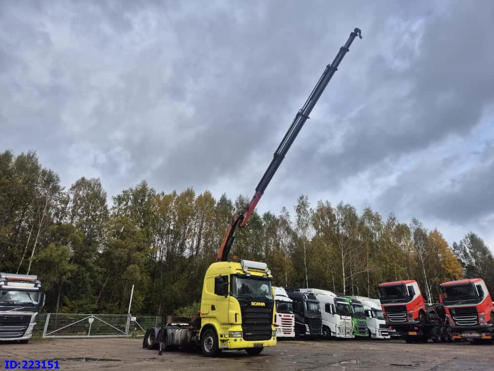 SCANIA R420 6x2 + Crane Palfinger PK23500 + Remote control - Trattore stradale: foto 1 SCANIA R420 6x2 + Crane Palfinger PK23500 + Remote control - Trattore stradale: foto 1