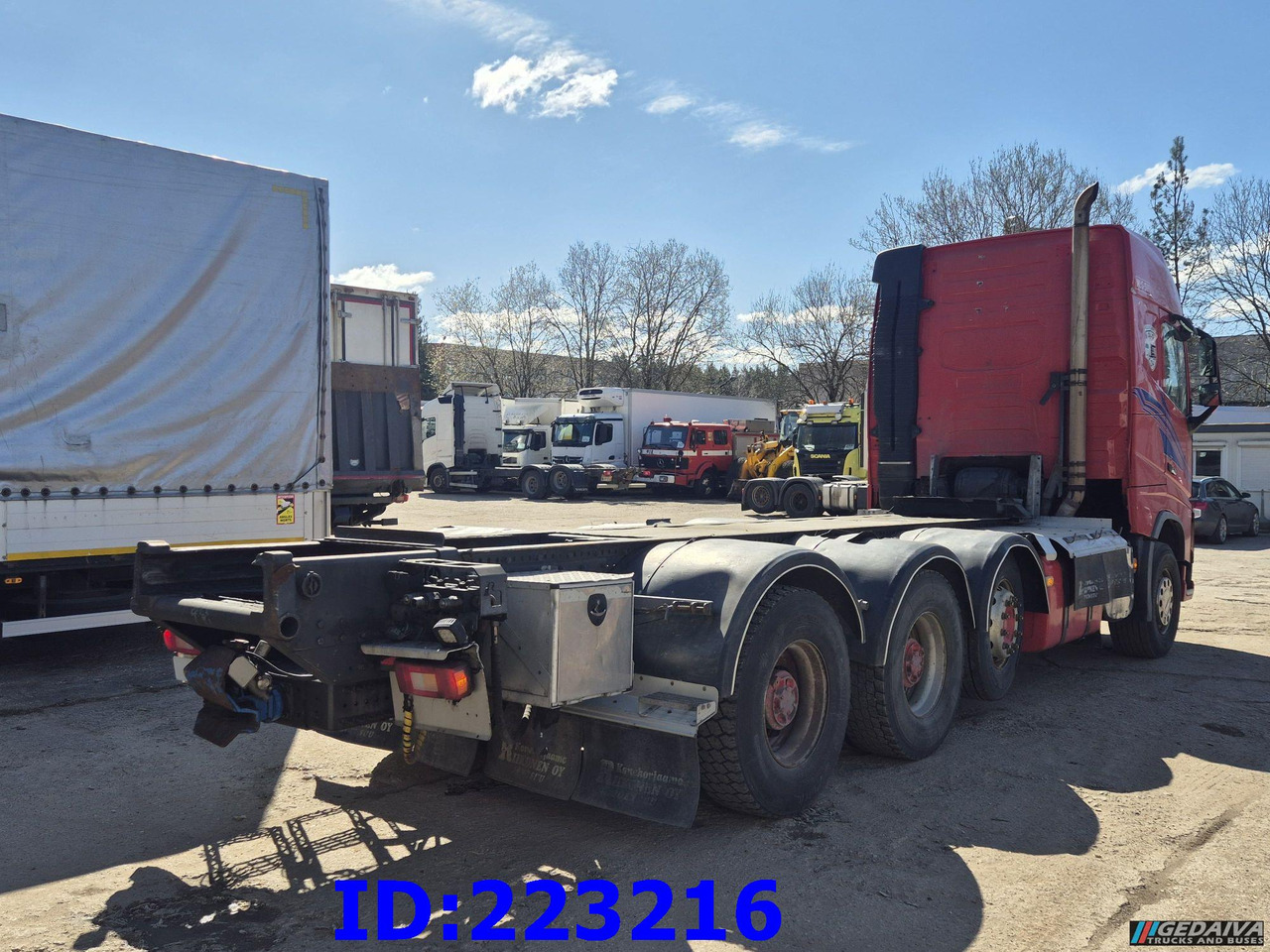 VOLVO FH16 700HP 8X4 Big axle - Autocarro telaio: foto 5 VOLVO FH16 700HP 8X4 Big axle - Autocarro telaio: foto 5