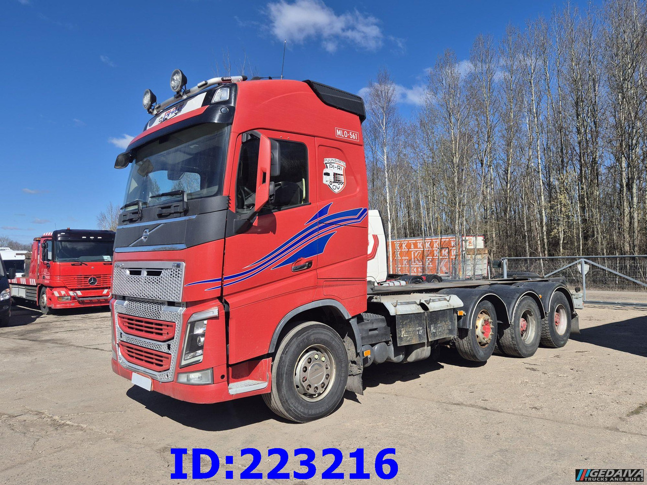 VOLVO FH16 700HP 8X4 Big axle - Autocarro telaio: foto 1 VOLVO FH16 700HP 8X4 Big axle - Autocarro telaio: foto 1