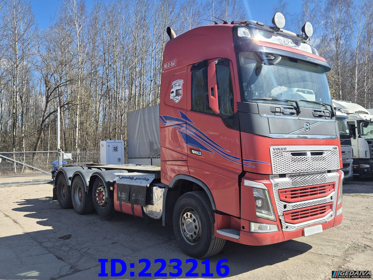 VOLVO FH16 700HP 8X4 Big axle - Autocarro telaio: foto 4 VOLVO FH16 700HP 8X4 Big axle - Autocarro telaio: foto 4