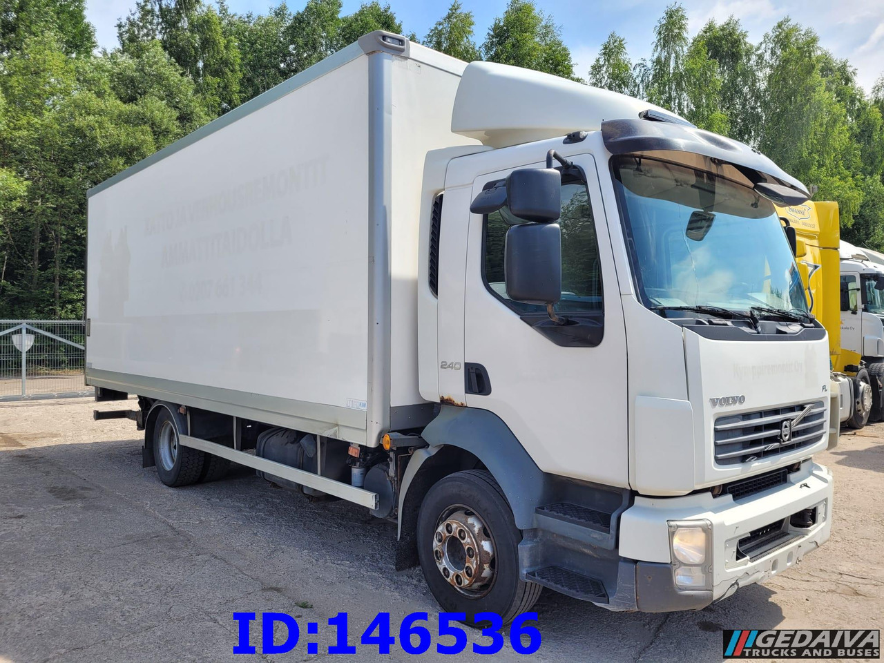 VOLVO FL 240HP - 4x2 - Manual - Euro5 - Autocarro furgonato: foto 4 VOLVO FL 240HP - 4x2 - Manual - Euro5 - Autocarro furgonato: foto 4