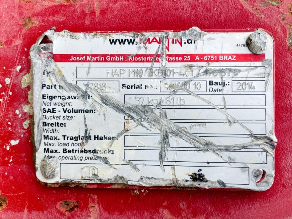 Huppi 302 (4092) - Martello idraulico: foto 5 Huppi 302 (4092) - Martello idraulico: foto 5