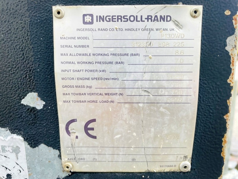 Ingersoll Rand P130WD (3876) - Compressore d'aria: foto 3 Ingersoll Rand P130WD (3876) - Compressore d'aria: foto 3