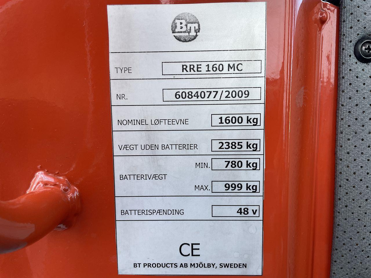 Carrello retrattile BT RRE 160MC: foto 11