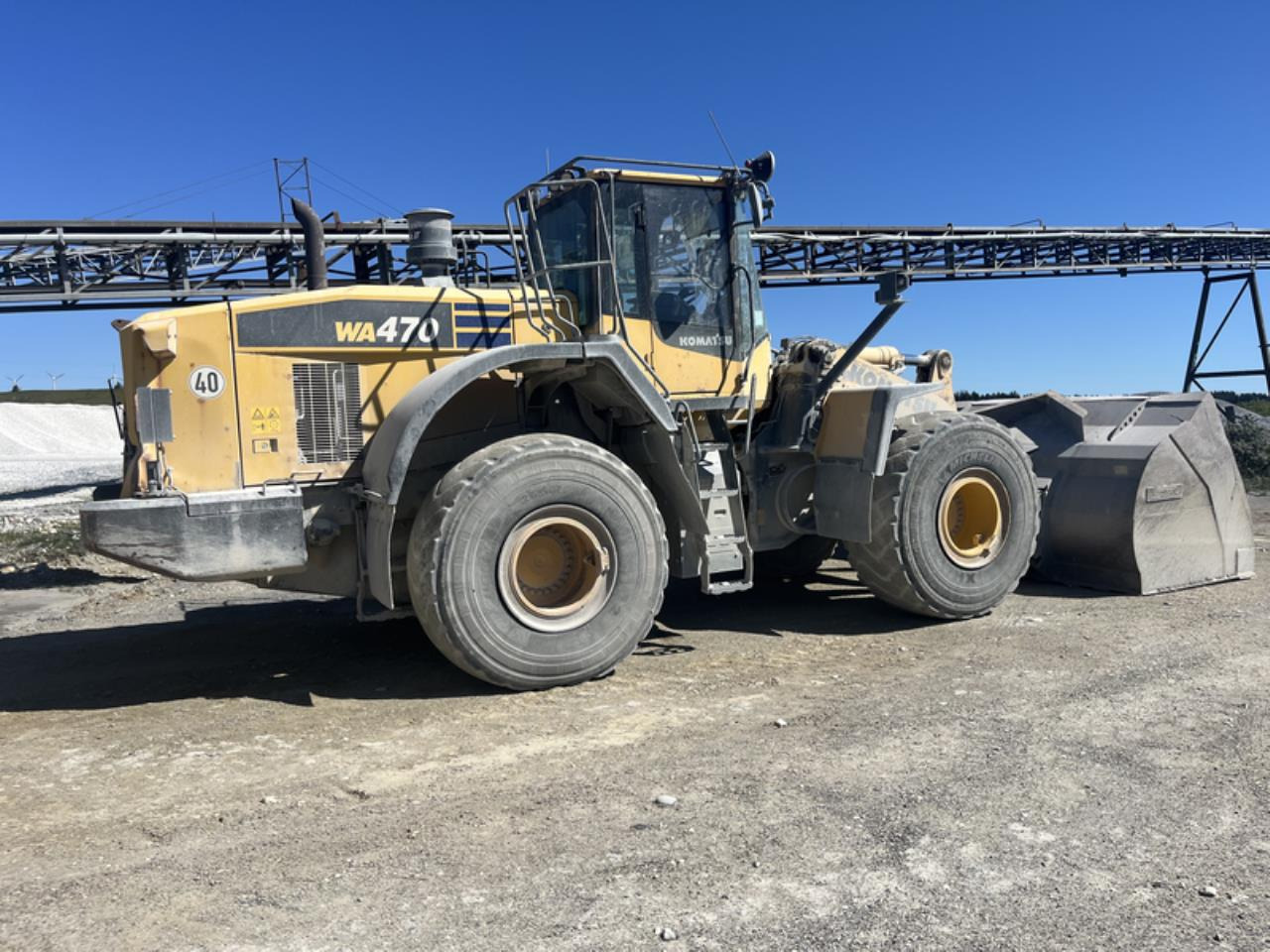 Komatsu WA470-7 - Pala gommata: foto 4 Komatsu WA470-7 - Pala gommata: foto 4