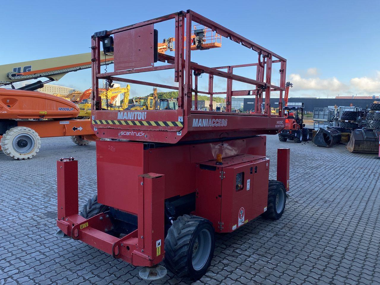 Manitou 140SC - Piattaforma a pantografo: foto 4 Manitou 140SC - Piattaforma a pantografo: foto 4