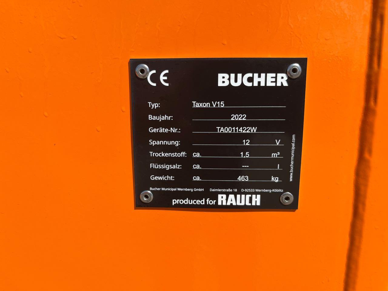 Rauch Taxon 25.1 plus - Spandiconcime: foto 5 Rauch Taxon 25.1 plus - Spandiconcime: foto 5