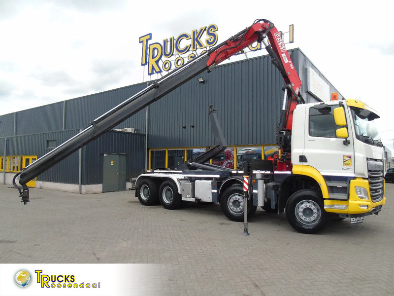 DAF CF 480 + FASSI 16T/M + 20T HOOK + 8X4 + REMOTE - Camion con gru: foto 1 DAF CF 480 + FASSI 16T/M + 20T HOOK + 8X4 + REMOTE - Camion con gru: foto 1