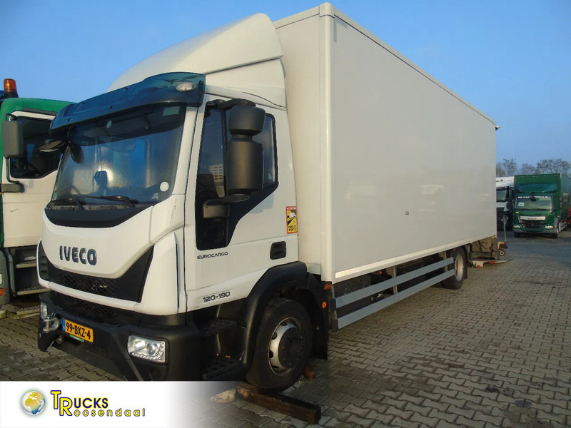 Iveco Eurocargo 120E19 + euro 6 + lift + BROKEN ENGINE - Autocarro furgonato: foto 1 Iveco Eurocargo 120E19 + euro 6 + lift + BROKEN ENGINE - Autocarro furgonato: foto 1