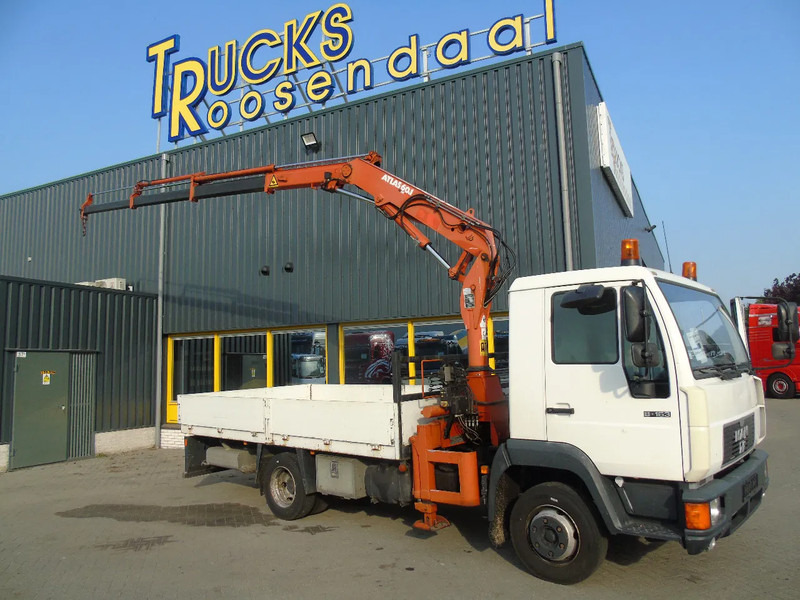 MAN 8.163 + ATLAS 60.1 + MANUAL + EURO 2 + 127KM!! - Camion con gru: foto 3 MAN 8.163 + ATLAS 60.1 + MANUAL + EURO 2 + 127KM!! - Camion con gru: foto 3