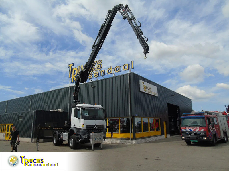 Mercedes-Benz Arocs 2051 + 4X4 + HIAB 302 E6 / JIB 70 X 4 + 10 EXTENTSIONS (512hours) - Camion con gru: foto 1 Mercedes-Benz Arocs 2051 + 4X4 + HIAB 302 E6 / JIB 70 X 4 + 10 EXTENTSIONS (512hours) - Camion con gru: foto 1