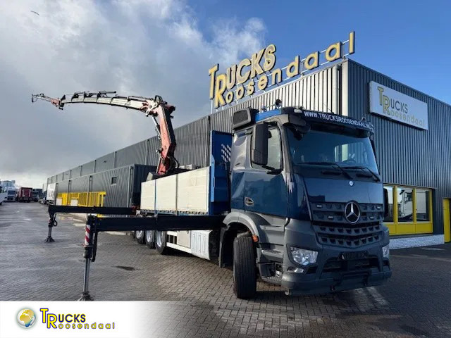 Mercedes-Benz Arocs 3251 + FASSI 660RA .26.HE 6x Extensions + 4x JIB + 8x4 + remote - Camion con gru: foto 1 Mercedes-Benz Arocs 3251 + FASSI 660RA .26.HE 6x Extensions + 4x JIB + 8x4 + remote - Camion con gru: foto 1